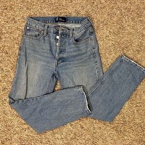 GAP Denim High Rise Cheeky Straight Woman’s Jeans